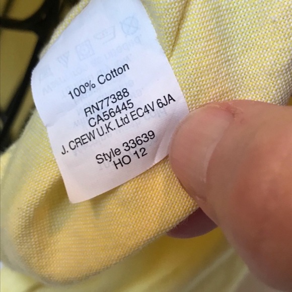 J. Crew Long Sleeve 7 Button Popover Shirt Size S - Picture 8 of 8